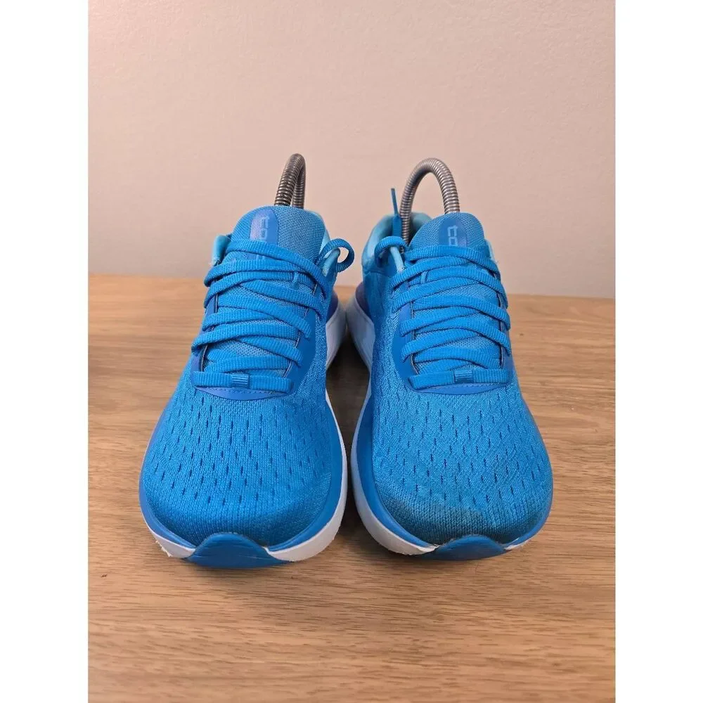 Topo Athletic Atmos Women's Size 6 Blue White Cushion Running Shoes Sneakers